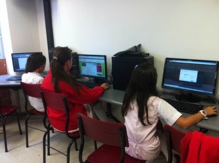 trabajando en nuestros proyectos 